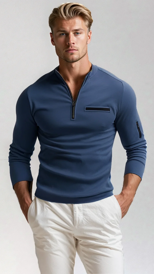 JAMES | Luxe Quarter-Zip